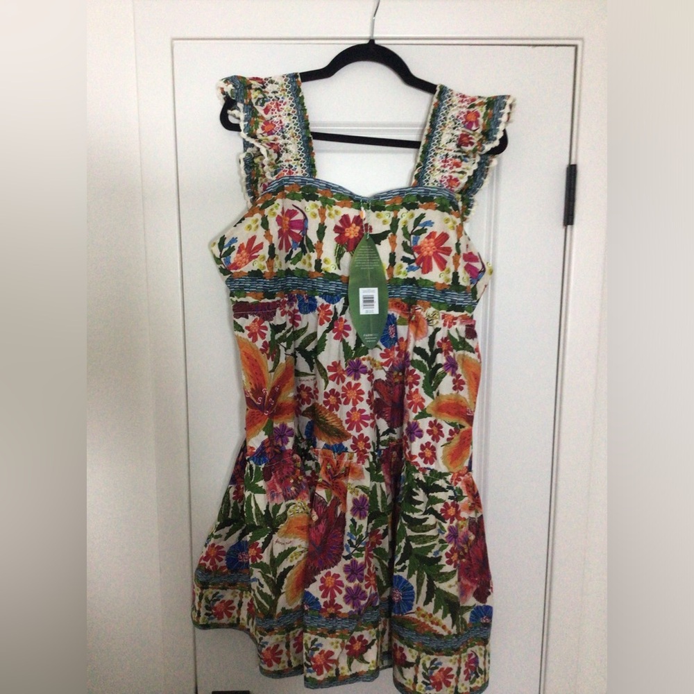 FARM Rio Colorful Floral Mini Dress